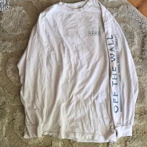 vans long sleeve tee (m)